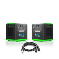 Nature's Generator Lithium 6000 with Solar Panel - AllProGenerators
