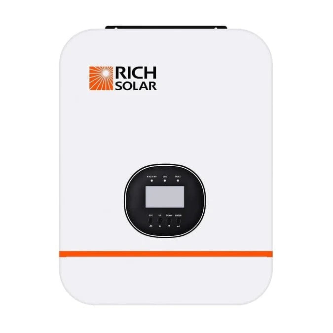 Rich Solar 3000 Watt (3kW) 48 Volt Off - grid Hybrid Solar Inverter - AllProGenerators