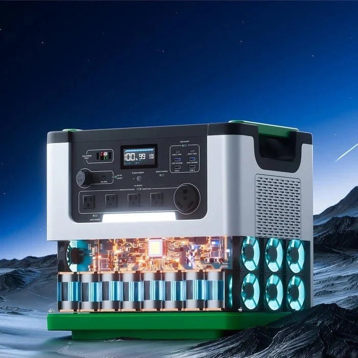 Nature's Generator Lithium 3600 Solar and Wind Generator - AllProGenerators