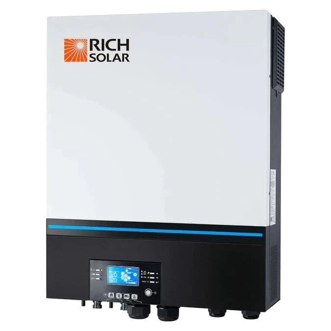 6500 Watt (6.5kW) 48 Volt Off - grid Hybrid Solar Inverter - AllProGenerators