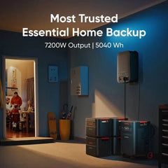 Jackery 5000 Plus Portable Power Station in a power outage