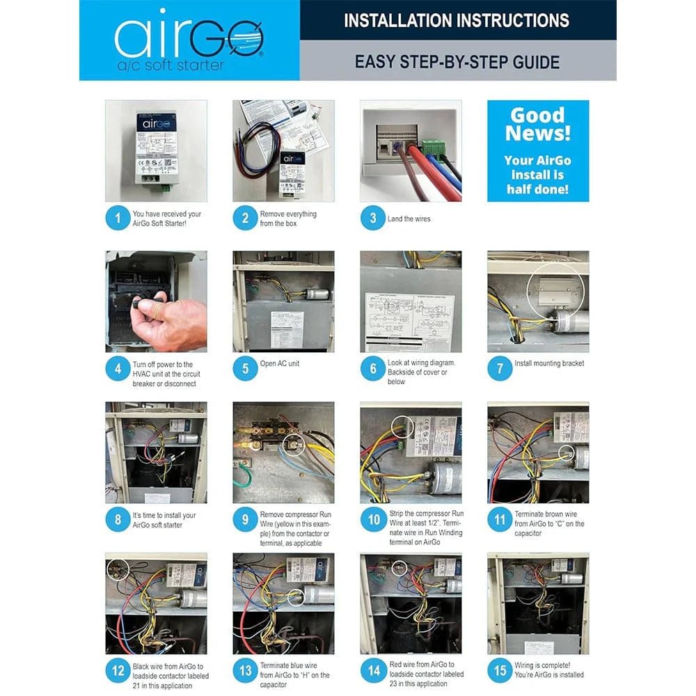 AGO - AirGo16 - 32A AC Soft Start | AirGo 16 - 32A Soft Starter - AllProGenerators