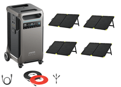 Anker F3800 + 200W Solar Panels - AllProGenerators