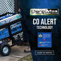 Duromax 5,500 Watt Dual Fuel Portable HX Generator w/ CO Alert - AllProGenerators