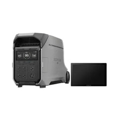 EcoFlow DELTA Pro 3 powering lights and appliances during power outage