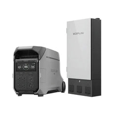 EcoFlow DELTA Pro 3 expandable backup system with extra batteries connected