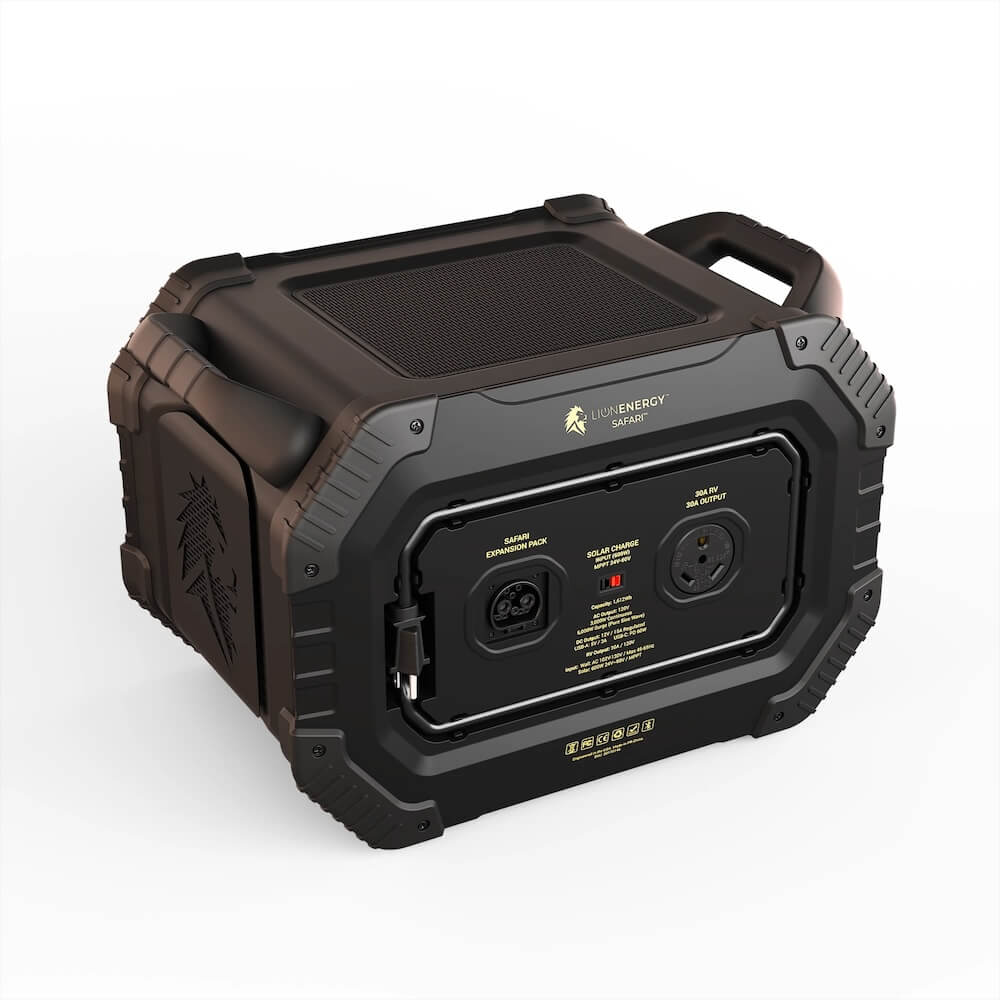 LION ENERGY SAFARI – Solar Generator | Portable Lithium Power Station - AllProGenerators