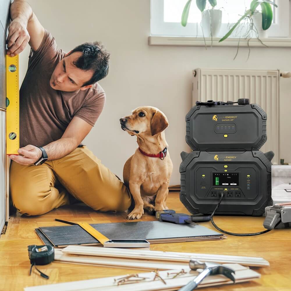 LION ENERGY SAFARI – Solar Generator | Portable Lithium Power Station - AllProGenerators