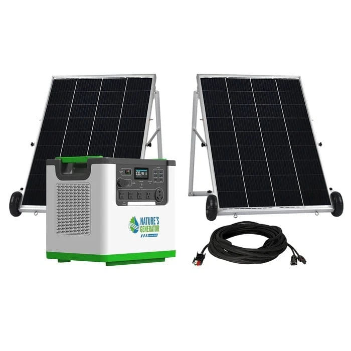 Nature's Generator Lithium 3600 Solar Generator - AllProGenerators