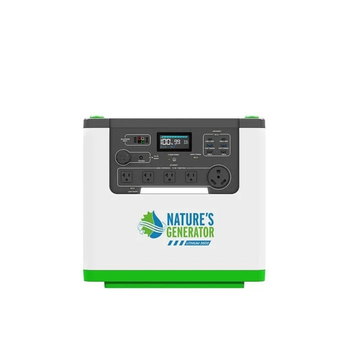 Nature's Generator Lithium 3600 Solar and Wind Generator - AllProGenerators