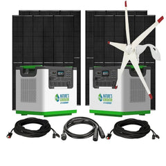 Nature's Generator Lithium 3600 Solar and Wind Generator - AllProGenerators