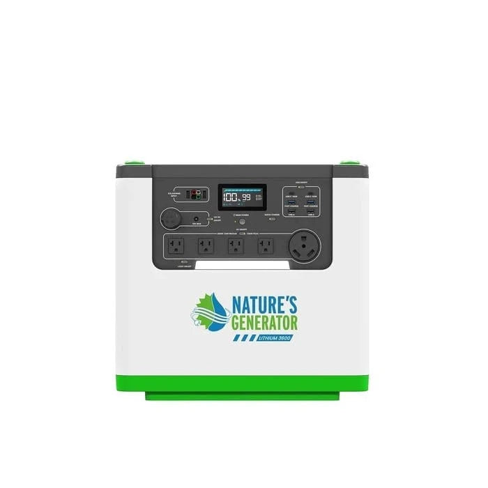 Nature's Generator Lithium 3600 Solar and Wind Generator - AllProGenerators