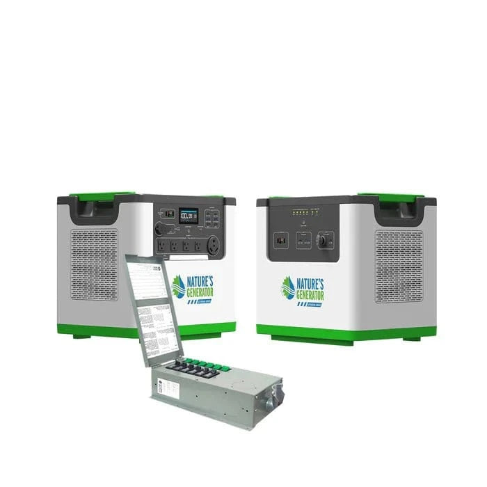 Nature's Generator Lithium 3600 Solar and Wind Generator - AllProGenerators