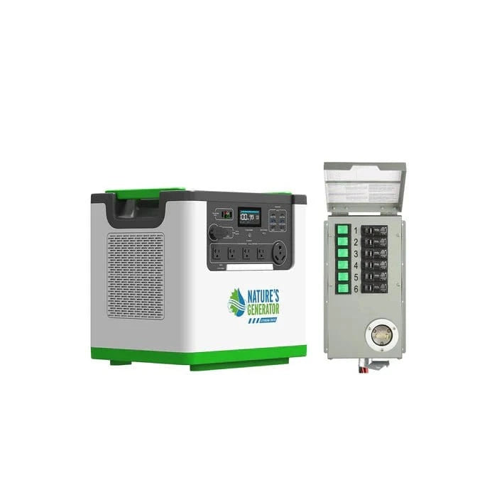 Nature's Generator Lithium 3600 Solar and Wind Generator - AllProGenerators