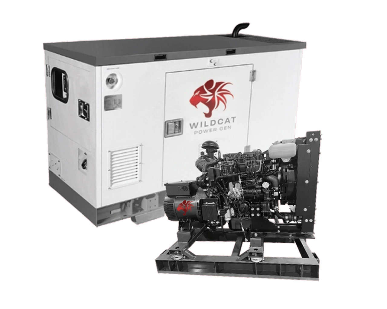Wildcat Renegade 15kW Propane or Natural Gas Generator 3 - Phase - AllProGenerators