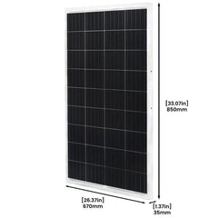 Nature's Generator Lithium 3600 Solar and Wind Generator - AllProGenerators
