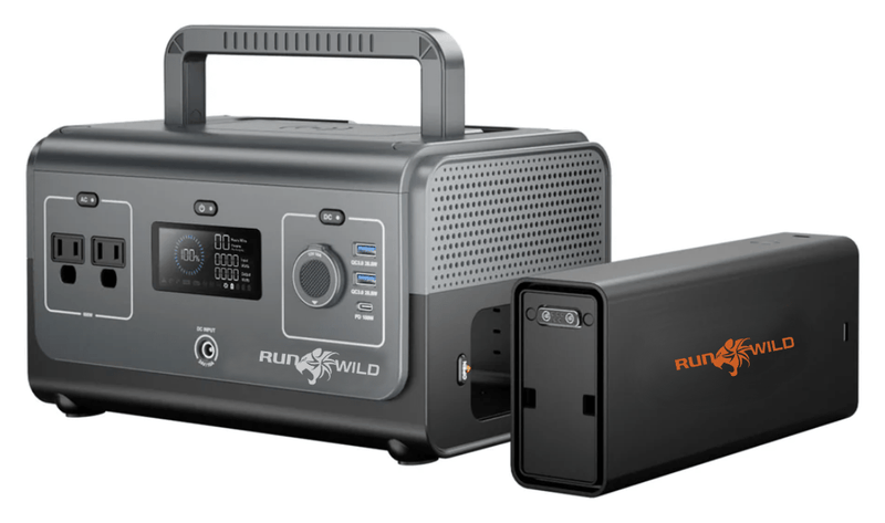 RUNWILD 600W Mini Power Station – Standard & Expansion Bundle | AllProGenerators - AllProGenerators