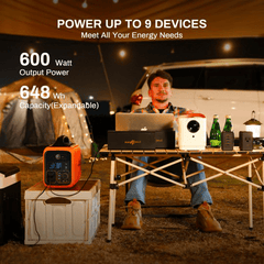 RUNWILD 600W Portable Power Station – Standard & Solar Bundle Options | AllProGenerators - AllProGenerators