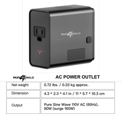 RUNWILD 600W Mini Power Station – Standard & Expansion Bundle | AllProGenerators - AllProGenerators