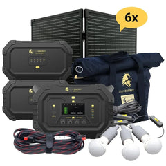 Safari+2 XPs Portable Power Station Bundle | Lion Energy Solar Generator Kit - AllProGenerators