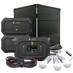 Safari+2 XPs Portable Power Station Bundle | Lion Energy Solar Generator Kit - AllProGenerators