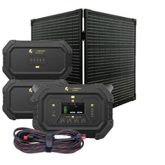 Safari+2 XPs Portable Power Station Bundle | Lion Energy Solar Generator Kit - AllProGenerators