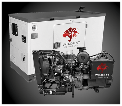Wildcat 10kW Renegade 3ph Tier 4F Diesel Generator - AllProGenerators