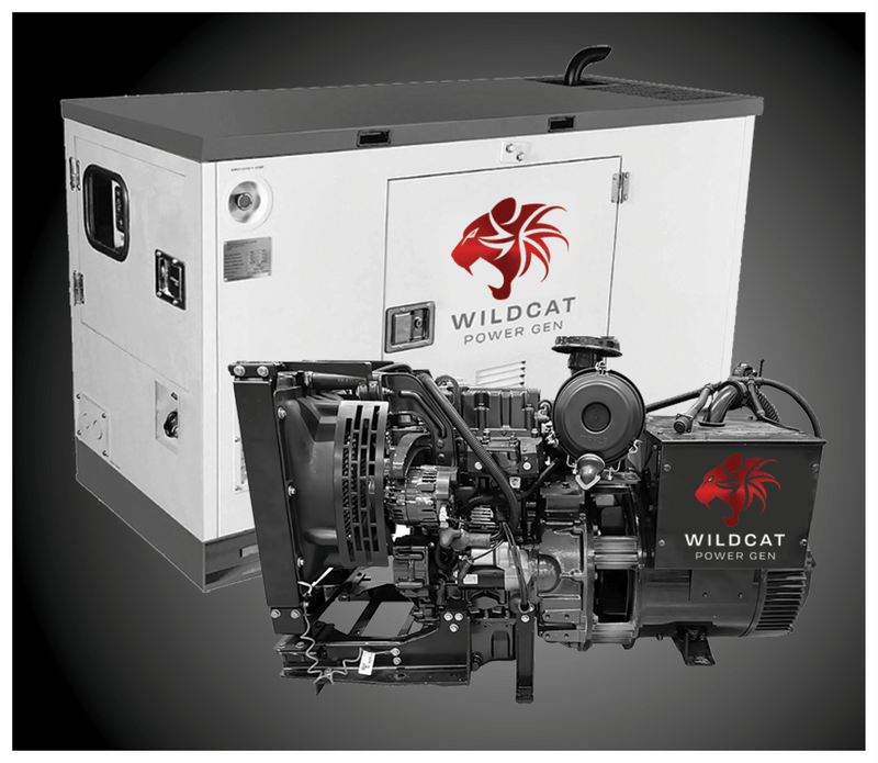 Wildcat 10kW Renegade 3ph Tier 4F Diesel Generator - AllProGenerators