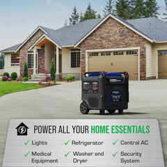 Duromax 11,000 Watt Portable Dual Fuel Inverter Generator w/ CO Alert - AllProGenerators