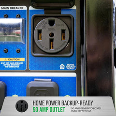 15,000 Watt Electric Start Tri - Fuel Portable Generator - AllProGenerators