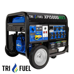 15,000 Watt Electric Start Tri - Fuel Portable Generator - AllProGenerators