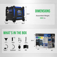 DuroMax XP16000iHT 16,000 Watt Tri Fuel Portable Inverter Generator w/ CO Alert - AllProGenerators