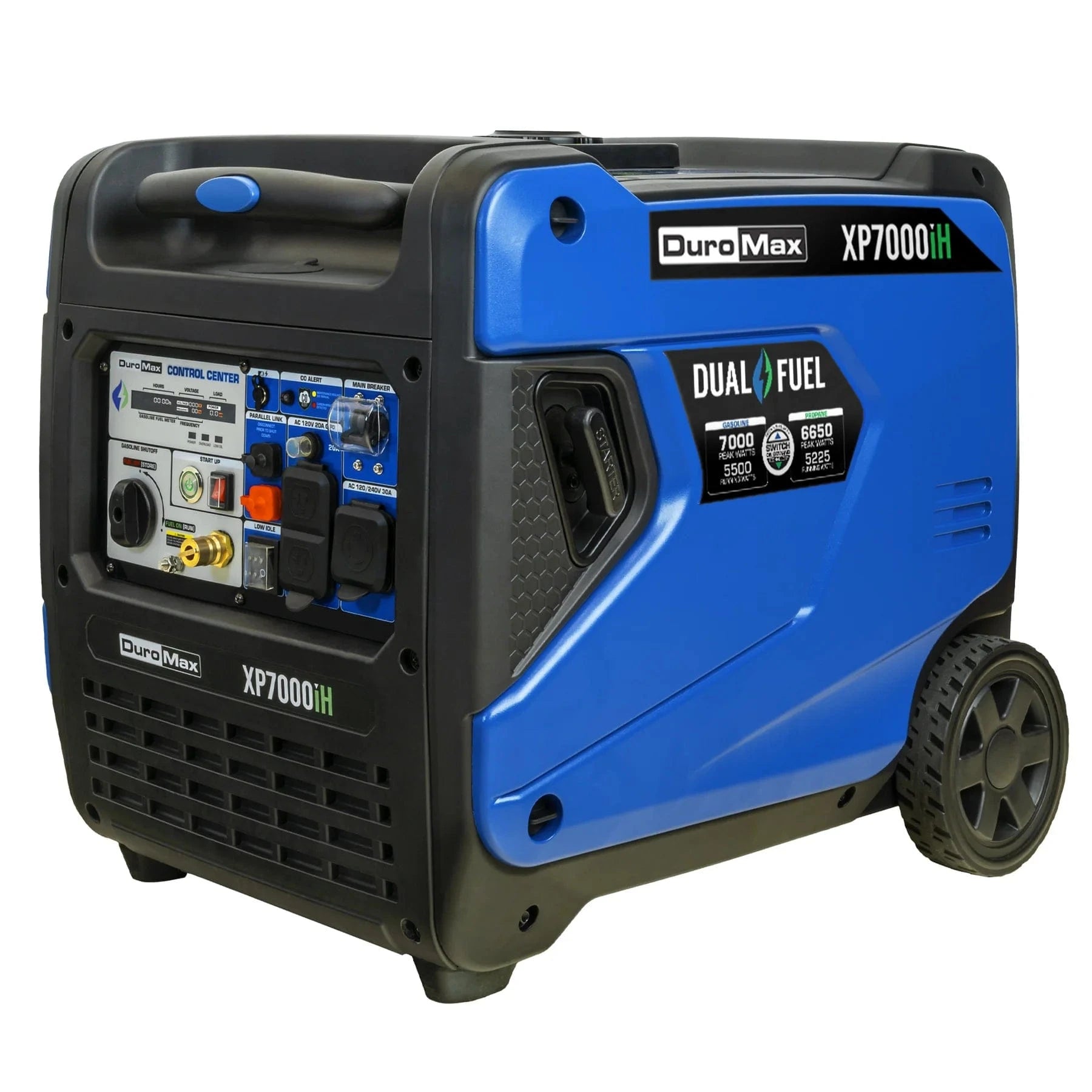 Duromax XP7000iH - 7,000 Watt Dual Fuel Inverter Generator w/ CO Alert - AllProGenerators