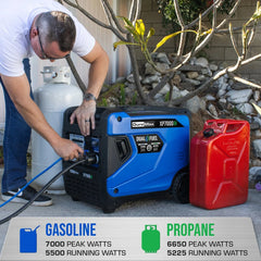 Duromax XP7000iH - 7,000 Watt Dual Fuel Inverter Generator w/ CO Alert - AllProGenerators