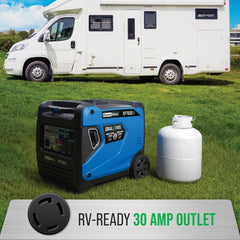 Duromax XP7000iH - 7,000 Watt Dual Fuel Inverter Generator w/ CO Alert - AllProGenerators
