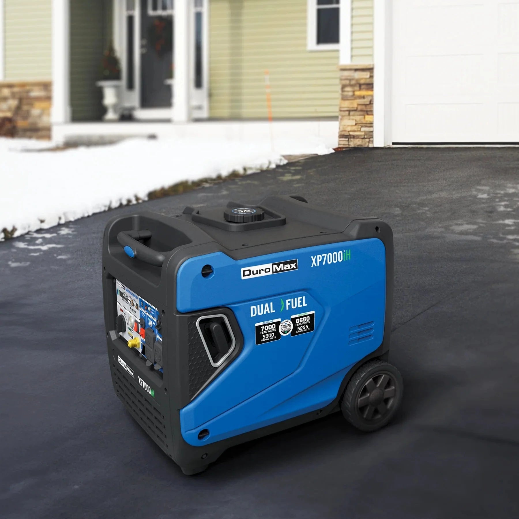 Duromax XP7000iH - 7,000 Watt Dual Fuel Inverter Generator w/ CO Alert - AllProGenerators