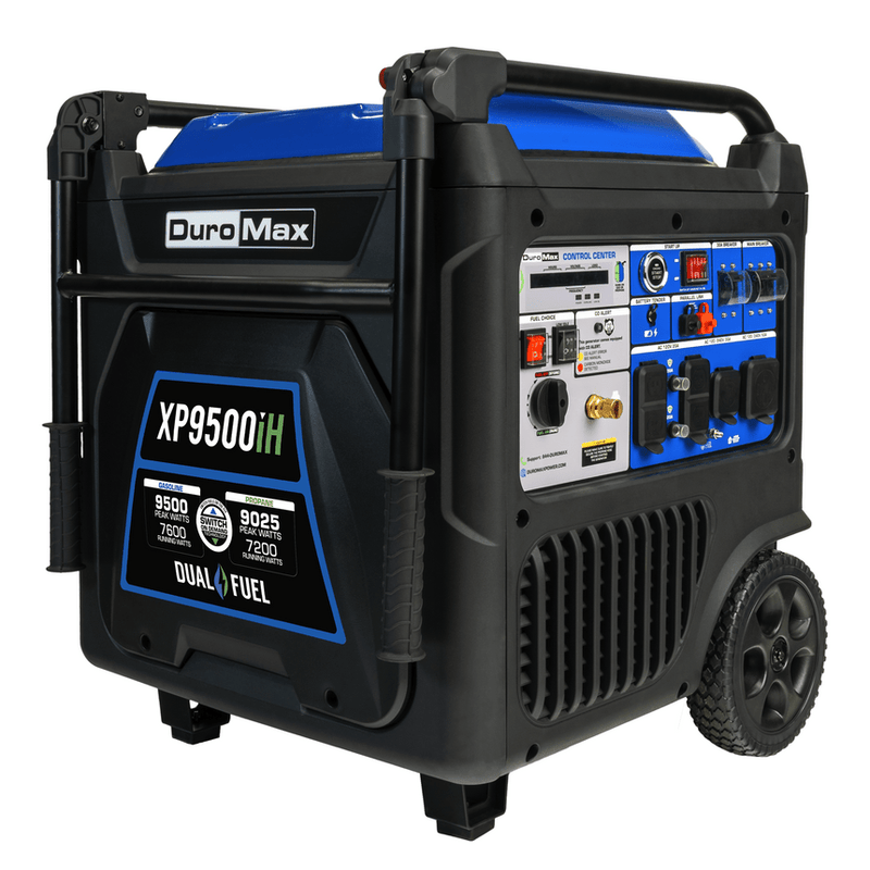 Duromax 9500 Watt Dual Fuel Inverter Generator w/ CO Alert - AllProGenerators