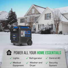 Duromax 9500 Watt Dual Fuel Inverter Generator w/ CO Alert - AllProGenerators