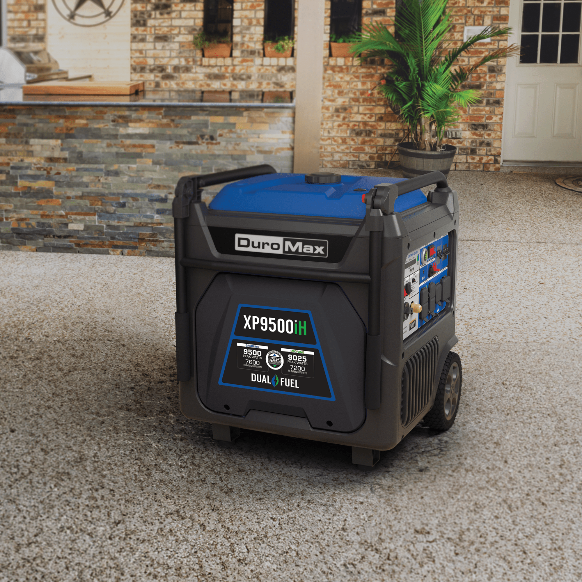 Duromax 9500 Watt Dual Fuel Inverter Generator w/ CO Alert - AllProGenerators