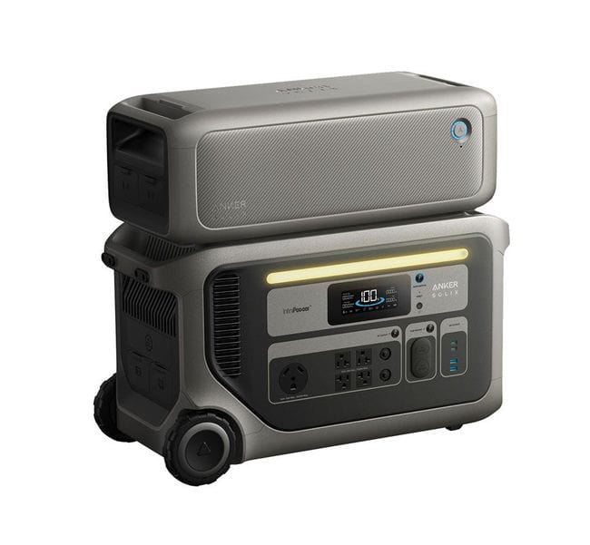 Anker F3000 + Extra Battery + 400W Solar Panel - AllProGenerators