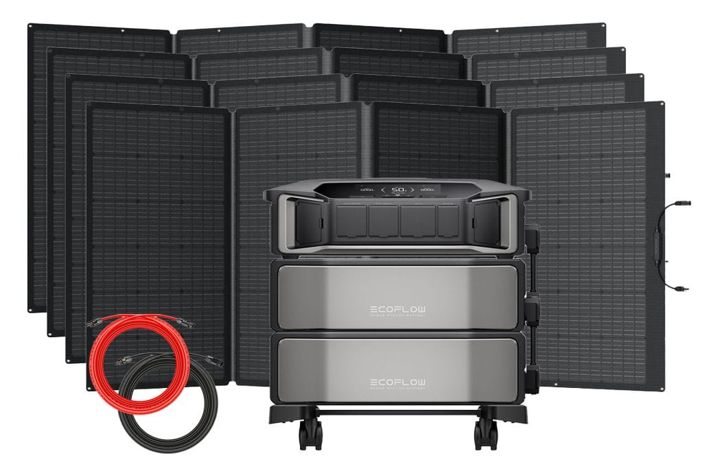 Ecoflow Delta Pro Ultra + 400W Solar Panel - AllProGenerators