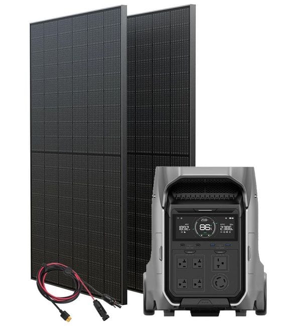 EcoFlow DELTA Pro 3 quiet portable power station for apartment living