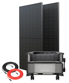 Ecoflow Delta Pro Ultra Solar Generator with 400 Watt Solar - Rigid Panels - AllProGenerators