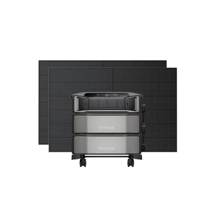 Ecoflow Delta Pro Ultra Solar Generator with 400 Watt Solar - Rigid Panels - AllProGenerators
