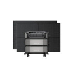 Ecoflow Delta Pro Ultra Solar Generator with 400 Watt Solar - Rigid Panels - AllProGenerators