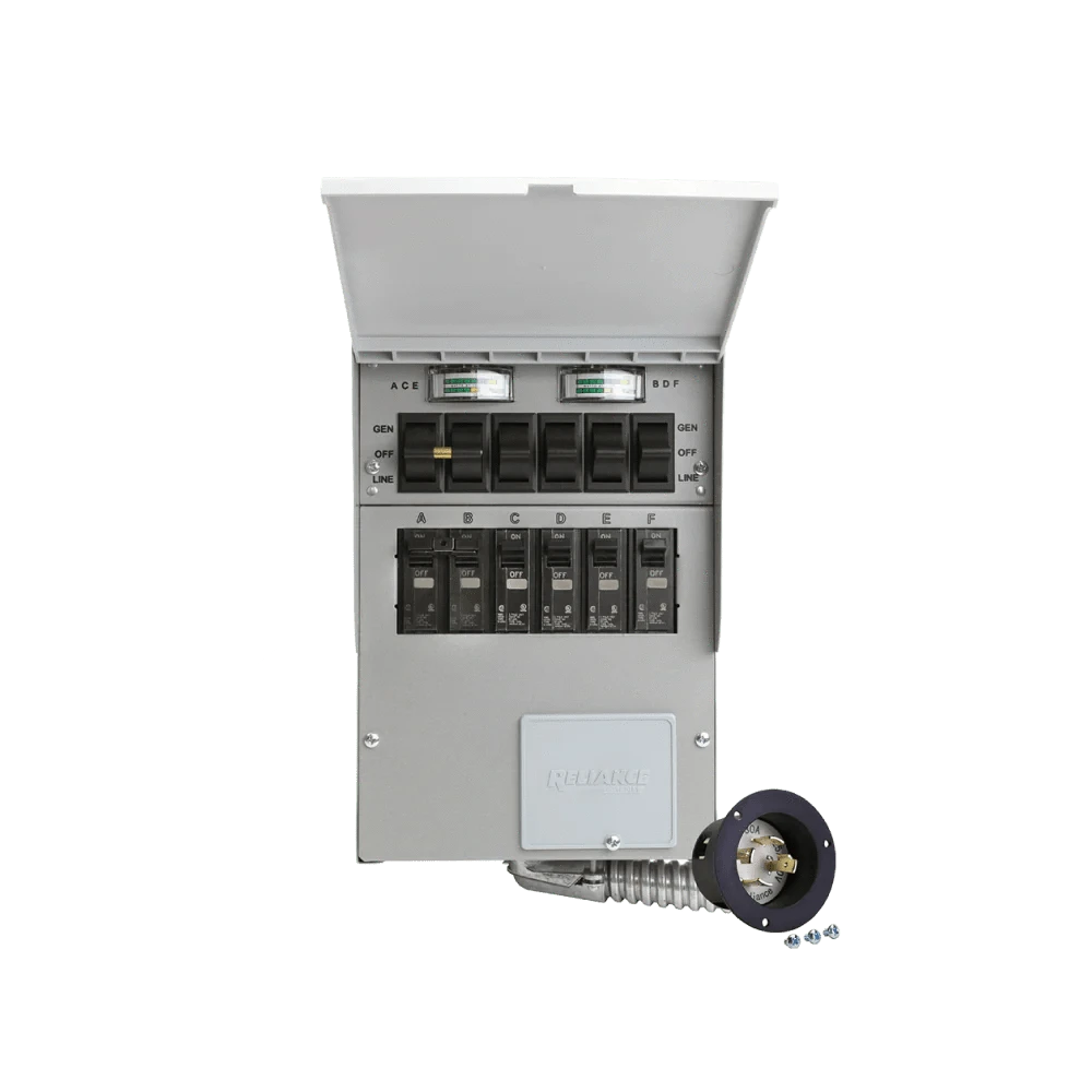 EcoFlow Home Backup Kit: Transfer Switch 306A - 125/250V (for DELTA Pro*2) - AllProGenerators