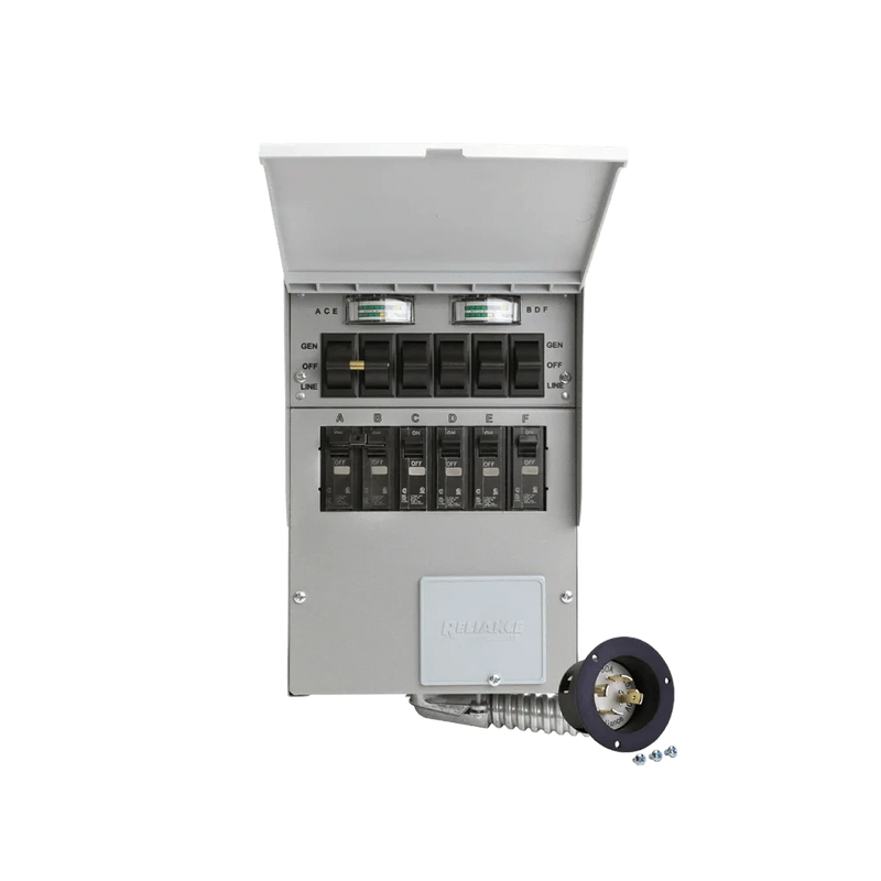 EcoFlow Home Backup Kit: Transfer Switch 306A - 125/250V (for DELTA Pro*2) - AllProGenerators