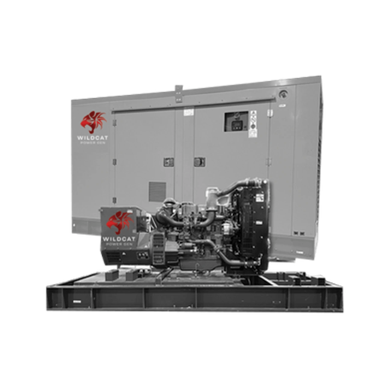 Wildcat Roughneck Natural Gas - Propane Generator 30KW NG - LPG 30KW - Prime Power - AllProGenerators