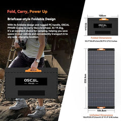 OSCAL 400 Watt Solar Panel - AllProGenerators