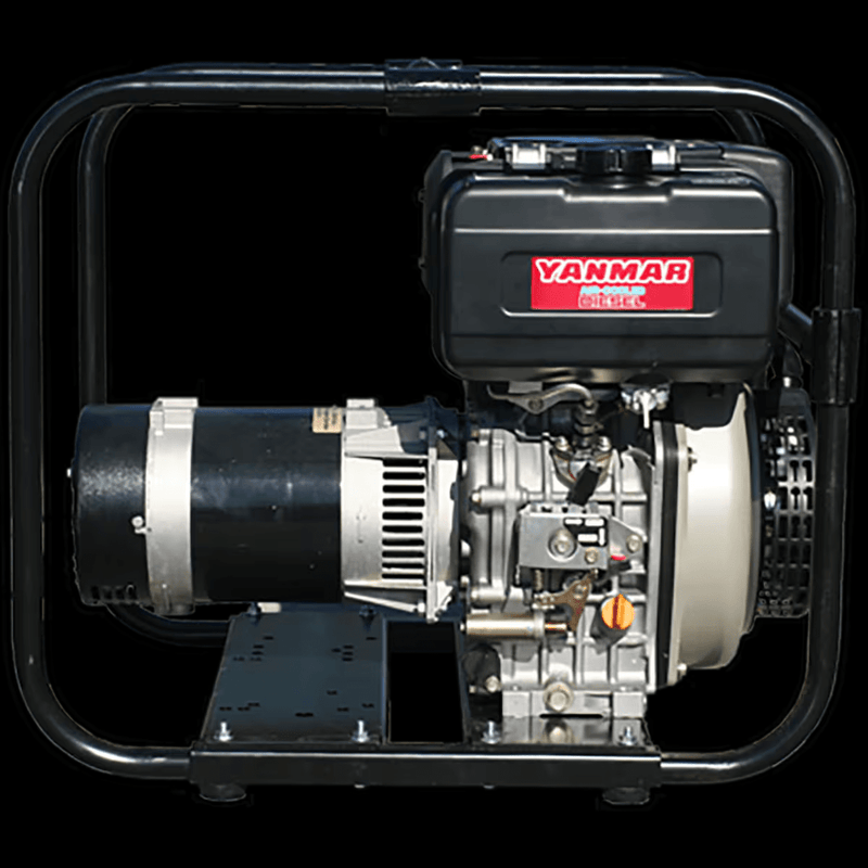 MEC5 Maspower 5KW Yanmar Generator – 50Hz 230V | Industrial Grade Roll Cage Unit - AllProGenerators